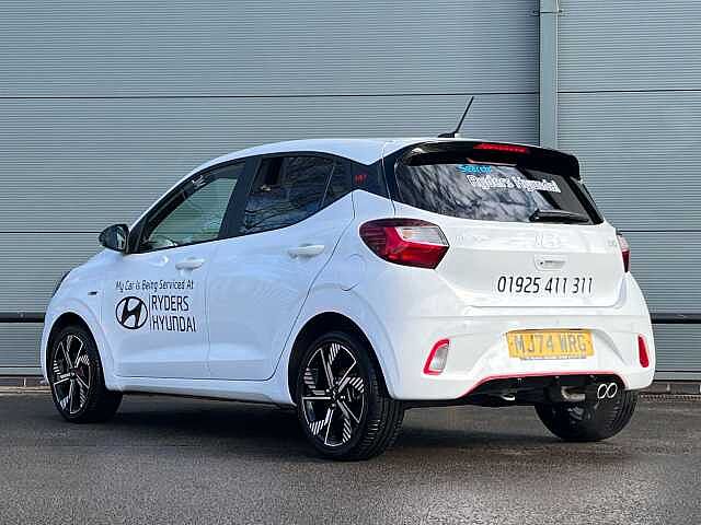 Hyundai I10 1.0T [90] N Line 5dr [Nav] White