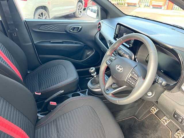 Hyundai I10 1.0T [90] N Line 5dr [Nav] White