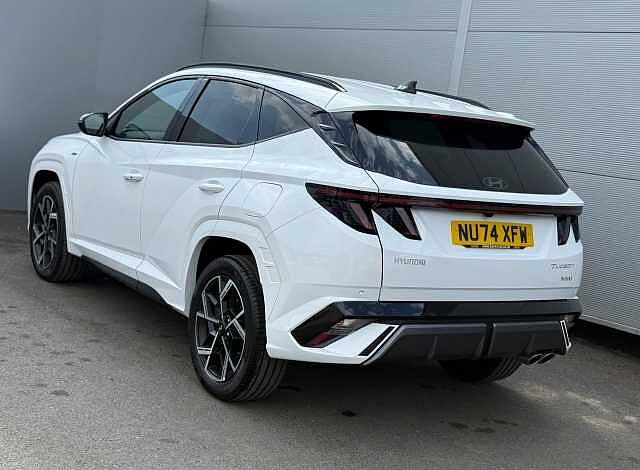 Hyundai TUCSON 1.6 T-GDi N Line Auto Euro 6 (s/s) 5dr White