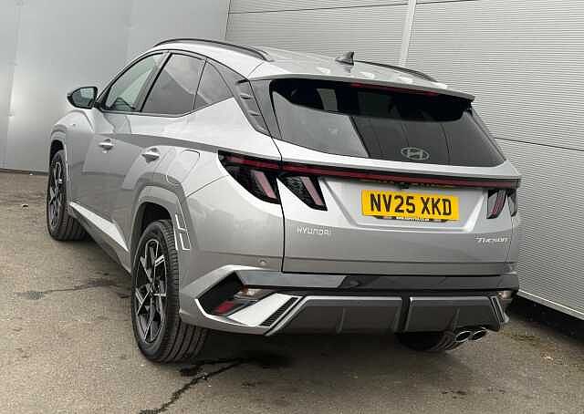 Hyundai TUCSON 1.6 T-GDi N Line Euro 6 (s/s) 5dr Silver