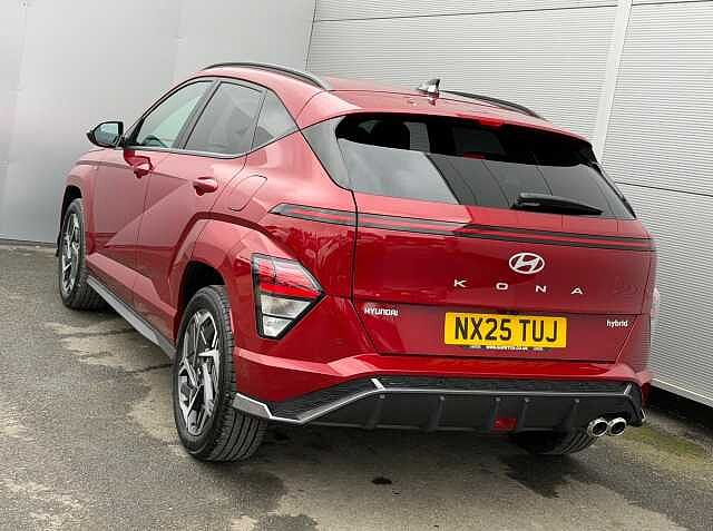 Hyundai KONA 1.6 h-GDi N Line DCT Euro 6 (s/s) 5dr Red