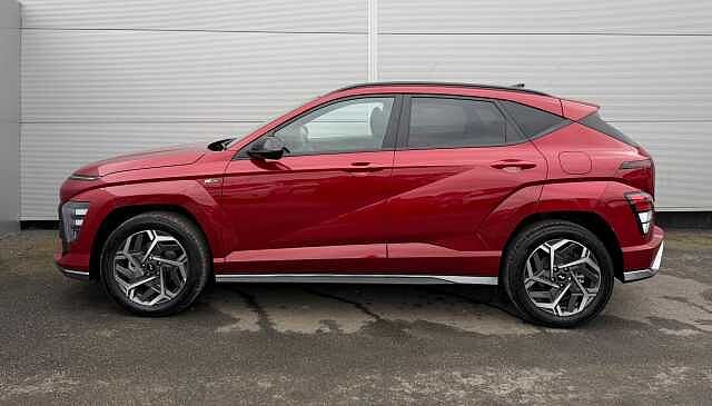 Hyundai KONA 1.6 h-GDi N Line DCT Euro 6 (s/s) 5dr Red