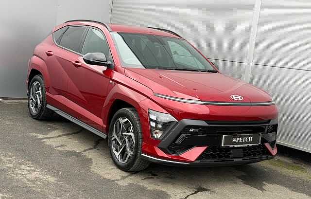 Hyundai KONA 1.6 h-GDi N Line DCT Euro 6 (s/s) 5dr Red