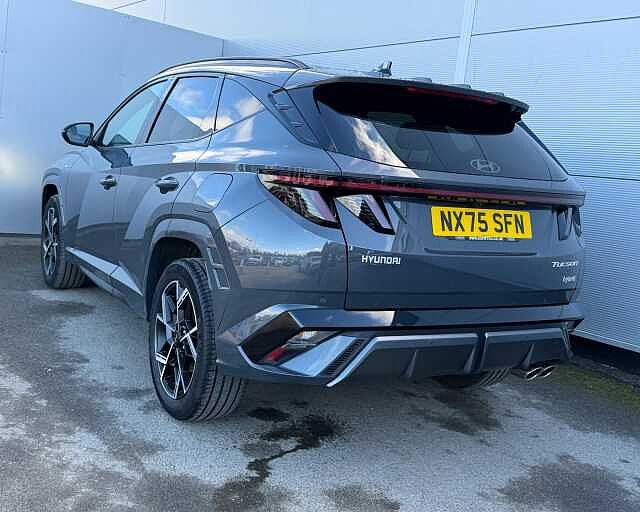 Hyundai TUCSON 1.6T Hybrid N Line 5dr Auto Grey