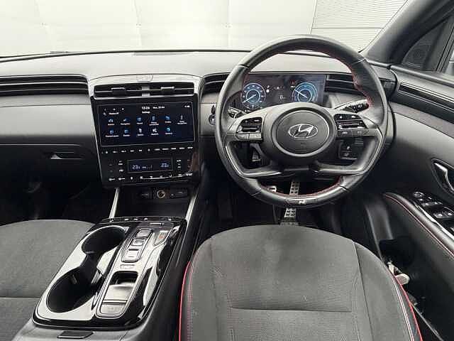 Hyundai TUCSON 1.6 TGDi Hybrid 230 N Line 5dr 2WD Auto White