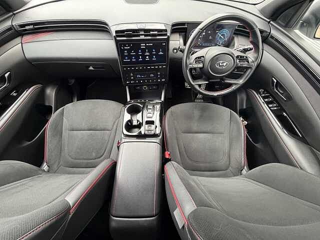 Hyundai TUCSON 1.6 TGDi Hybrid 230 N Line 5dr 2WD Auto White