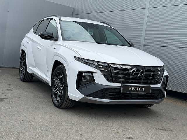 Hyundai TUCSON 1.6 TGDi Hybrid 230 N Line 5dr 2WD Auto White