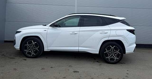 Hyundai TUCSON 1.6 TGDi Hybrid 230 N Line 5dr 2WD Auto White