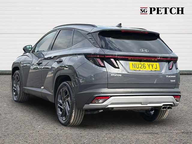 Hyundai TUCSON 1.6T 239 Hybrid Black Line 5dr Auto Grey
