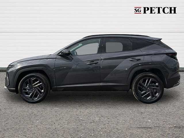 Hyundai TUCSON 1.6T 239 Hybrid Black Line 5dr Auto Grey