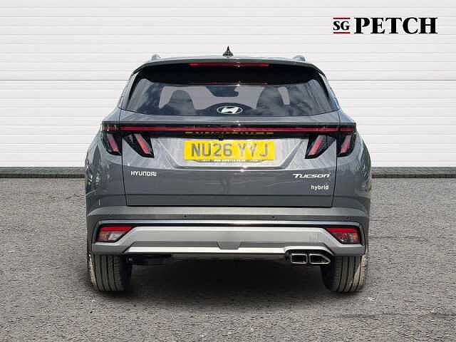 Hyundai TUCSON 1.6T 239 Hybrid Black Line 5dr Auto Grey