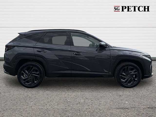 Hyundai TUCSON 1.6T 239 Hybrid Black Line 5dr Auto Grey