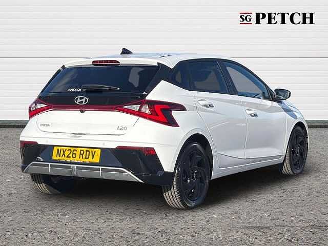 Hyundai I20 1.0T GDi 90 Black Line 5dr White