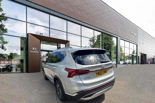 Hyundai SANTA FE 1.6 TGDi Hybrid Premium 5dr Auto Silver