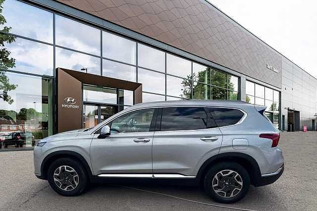 Hyundai SANTA FE 1.6 TGDi Hybrid Premium 5dr Auto Silver