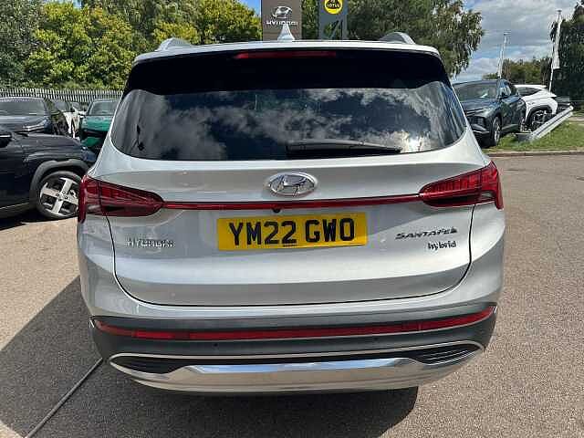 Hyundai SANTA FE 1.6 TGDi Hybrid Premium 5dr Auto Silver