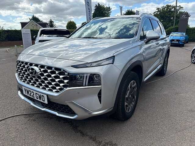 Hyundai SANTA FE 1.6 TGDi Hybrid Premium 5dr Auto Silver
