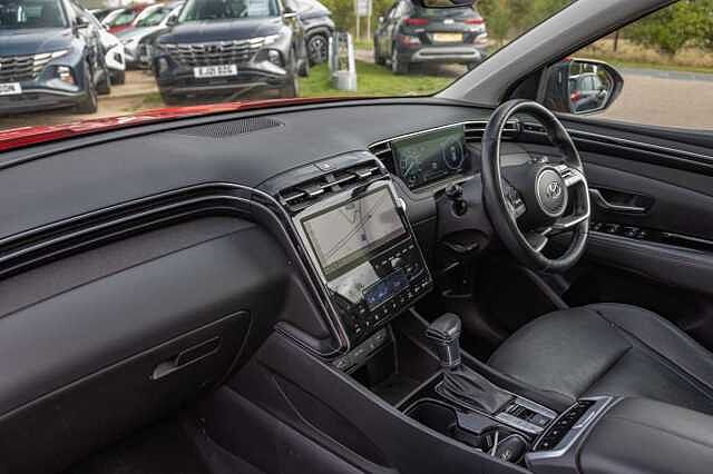 Hyundai TUCSON 1.6 TGDi 48V MHD 180 Ultimate 5dr 4WD DCT Red