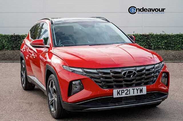Hyundai TUCSON 1.6 TGDi 48V MHD 180 Ultimate 5dr 4WD DCT Red