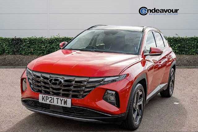 Hyundai TUCSON 1.6 TGDi 48V MHD 180 Ultimate 5dr 4WD DCT Red