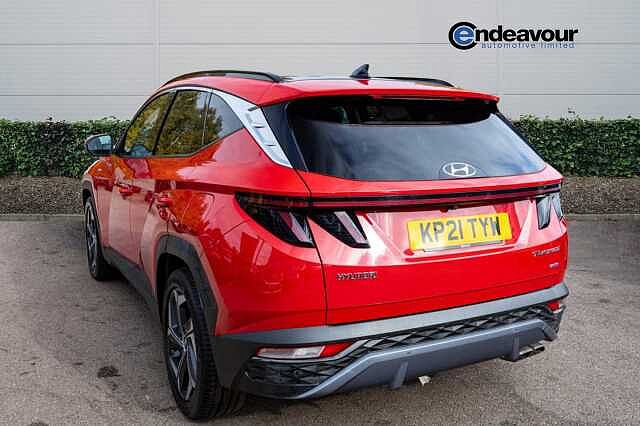 Hyundai TUCSON 1.6 TGDi 48V MHD 180 Ultimate 5dr 4WD DCT Red