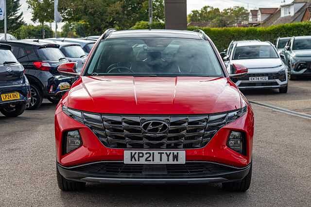 Hyundai TUCSON 1.6 TGDi 48V MHD 180 Ultimate 5dr 4WD DCT Red