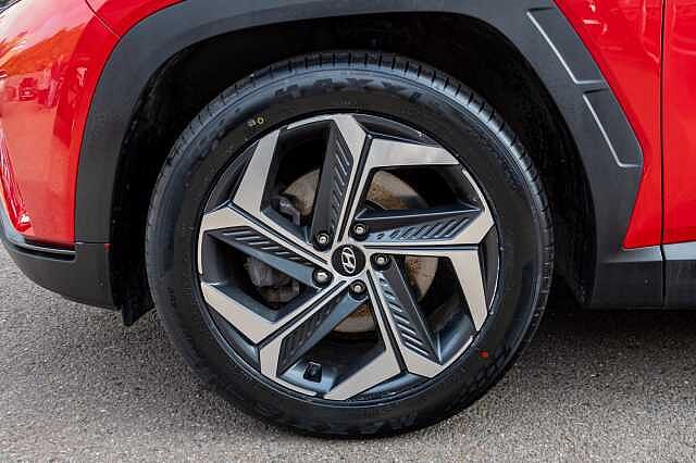 Hyundai TUCSON 1.6 TGDi 48V MHD 180 Ultimate 5dr 4WD DCT Red