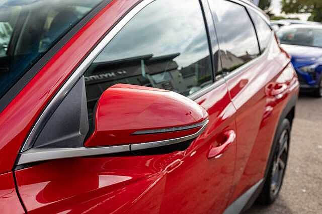 Hyundai TUCSON 1.6 TGDi 48V MHD 180 Ultimate 5dr 4WD DCT Red