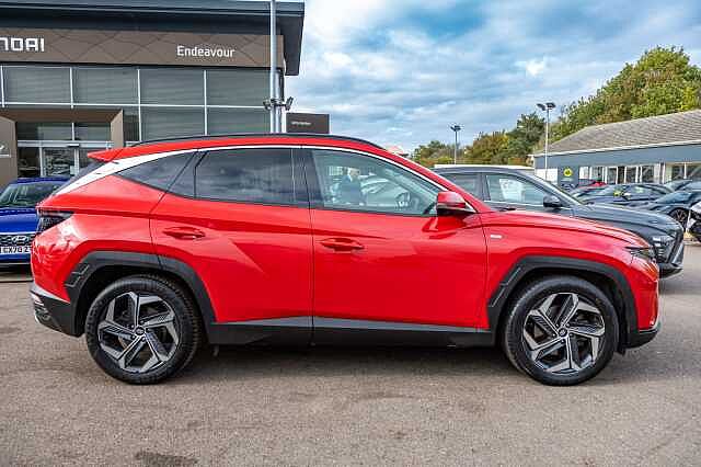 Hyundai TUCSON 1.6 TGDi 48V MHD 180 Ultimate 5dr 4WD DCT Red