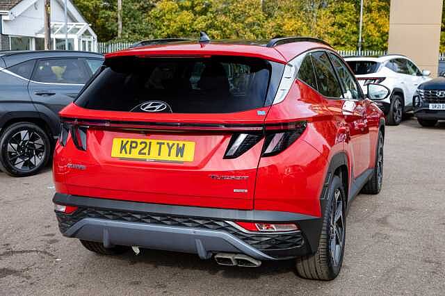 Hyundai TUCSON 1.6 TGDi 48V MHD 180 Ultimate 5dr 4WD DCT Red
