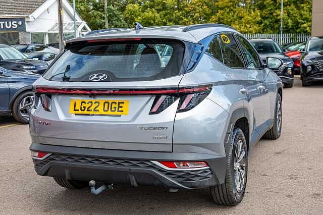 Hyundai TUCSON 1.6 TGDi Hybrid 230 SE Connect 5dr 2WD Auto Silver