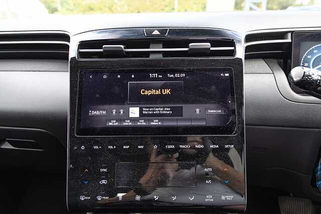 Hyundai TUCSON 1.6 TGDi Hybrid 230 SE Connect 5dr 2WD Auto Silver