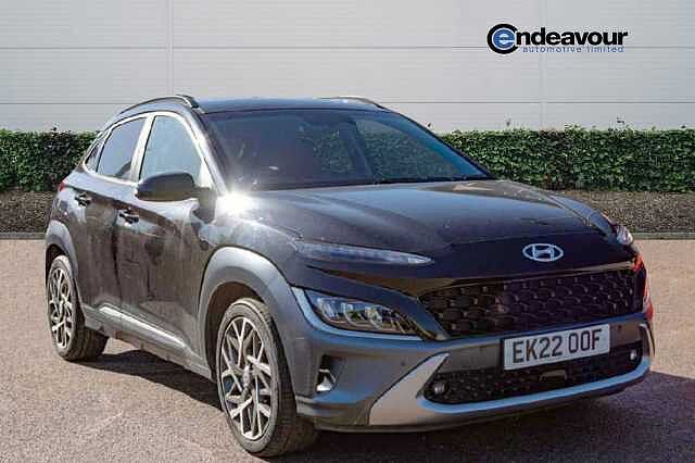 Hyundai KONA 1.6 GDi Hybrid Ultimate 5dr DCT Black