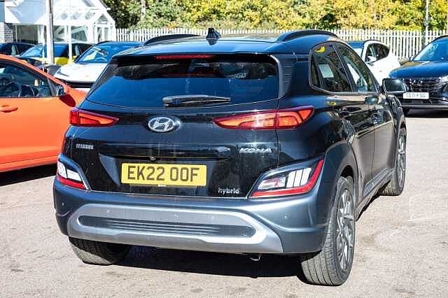Hyundai KONA 1.6 GDi Hybrid Ultimate 5dr DCT Black