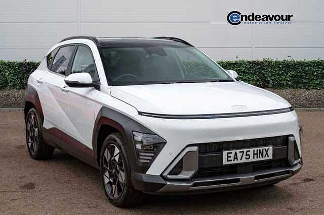 Hyundai KONA 1.6 Hybrid 129 Ultimate 5dr DCT White