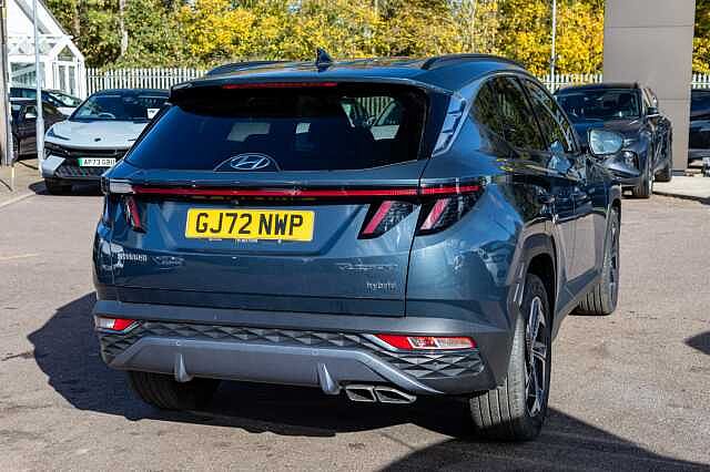 Hyundai TUCSON 1.6 TGDi Hybrid 230 Premium 5dr 2WD Auto Blue