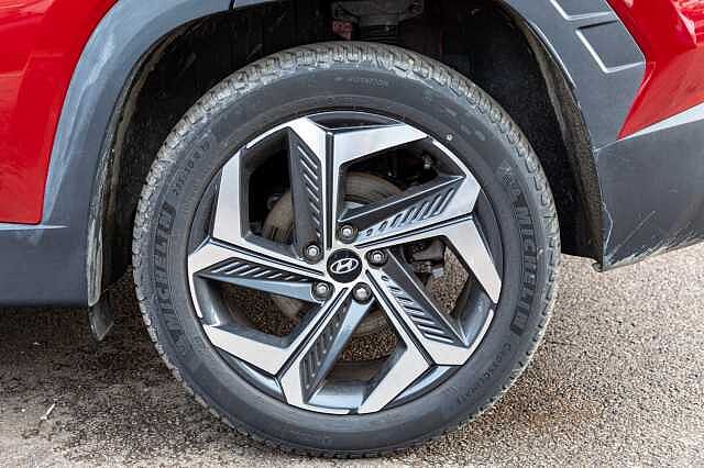 Hyundai TUCSON 1.6 TGDi Hybrid 230 Premium 5dr 2WD Auto Red