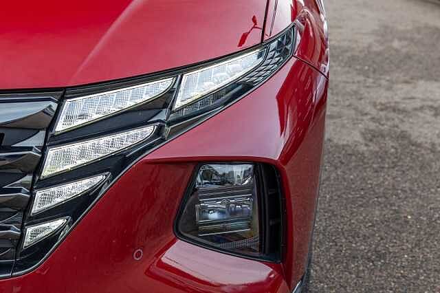 Hyundai TUCSON 1.6 TGDi Hybrid 230 Premium 5dr 2WD Auto Red