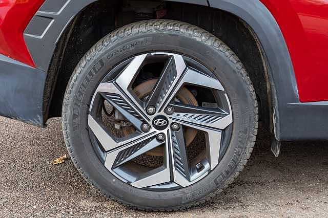 Hyundai TUCSON 1.6 TGDi Hybrid 230 Premium 5dr 2WD Auto Red
