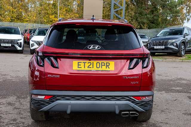 Hyundai TUCSON 1.6 TGDi Hybrid 230 Premium 5dr 2WD Auto Red