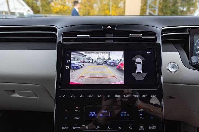 Hyundai TUCSON 1.6 TGDi Hybrid 230 Premium 5dr 2WD Auto Red