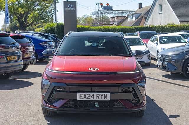 Hyundai KONA 1.6 GDi Hybrid N Line 5dr DCT Red