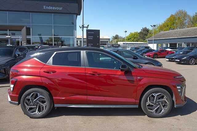 Hyundai KONA 1.6 GDi Hybrid N Line 5dr DCT Red
