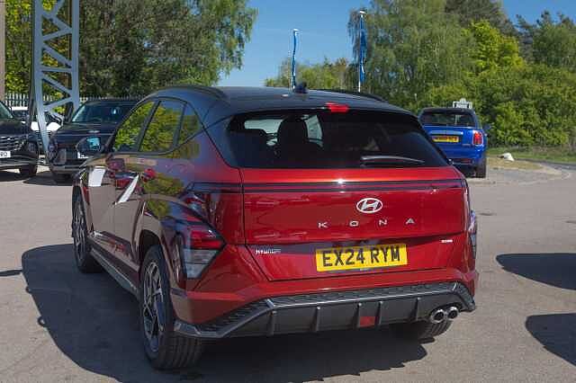 Hyundai KONA 1.6 GDi Hybrid N Line 5dr DCT Red