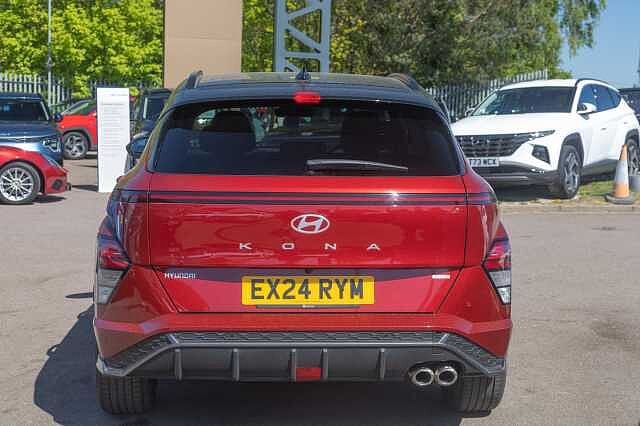 Hyundai KONA 1.6 GDi Hybrid N Line 5dr DCT Red