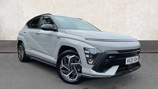 Hyundai KONA 1.6 h-GDi N Line SUV 5dr Petrol Hybrid DCT Euro 6 (s/s) (129 ps) Cyber Grey (2TR)