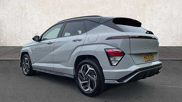 Hyundai KONA 1.6 h-GDi N Line SUV 5dr Petrol Hybrid DCT Euro 6 (s/s) (129 ps) Cyber Grey (2TR)
