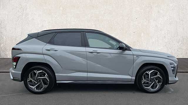 Hyundai KONA 1.6 h-GDi N Line SUV 5dr Petrol Hybrid DCT Euro 6 (s/s) (129 ps) Cyber Grey (2TR)