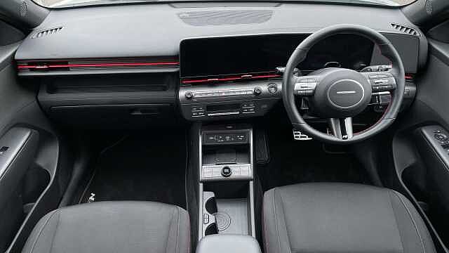 Hyundai KONA 1.6 h-GDi N Line SUV 5dr Petrol Hybrid DCT Euro 6 (s/s) (129 ps) Cyber Grey (2TR)