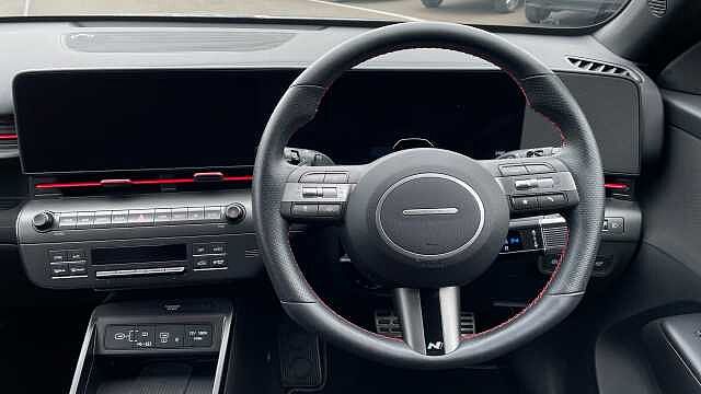 Hyundai KONA 1.6 h-GDi N Line SUV 5dr Petrol Hybrid DCT Euro 6 (s/s) (129 ps) Cyber Grey (2TR)